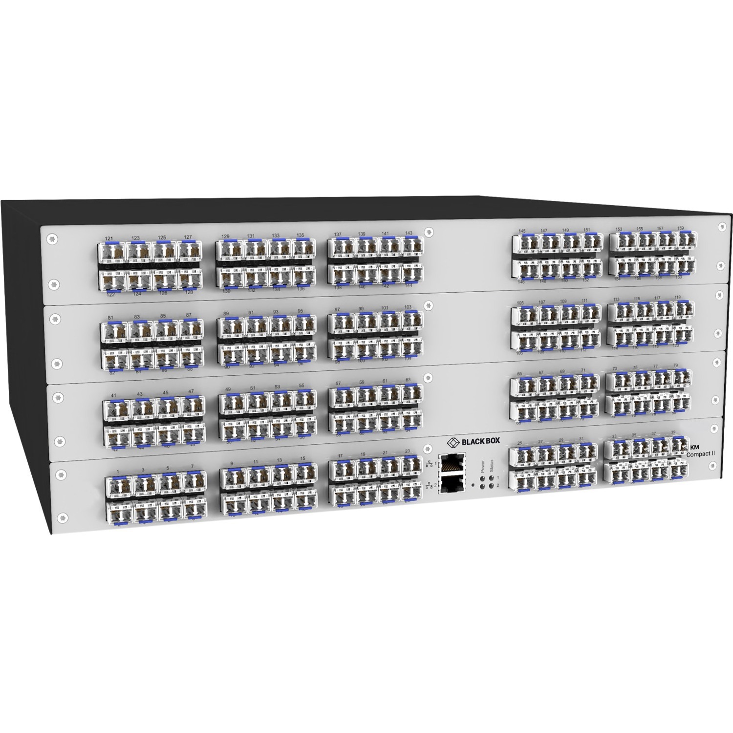 Black Box DKM Compact II KVM Matrix Switch - Fiber