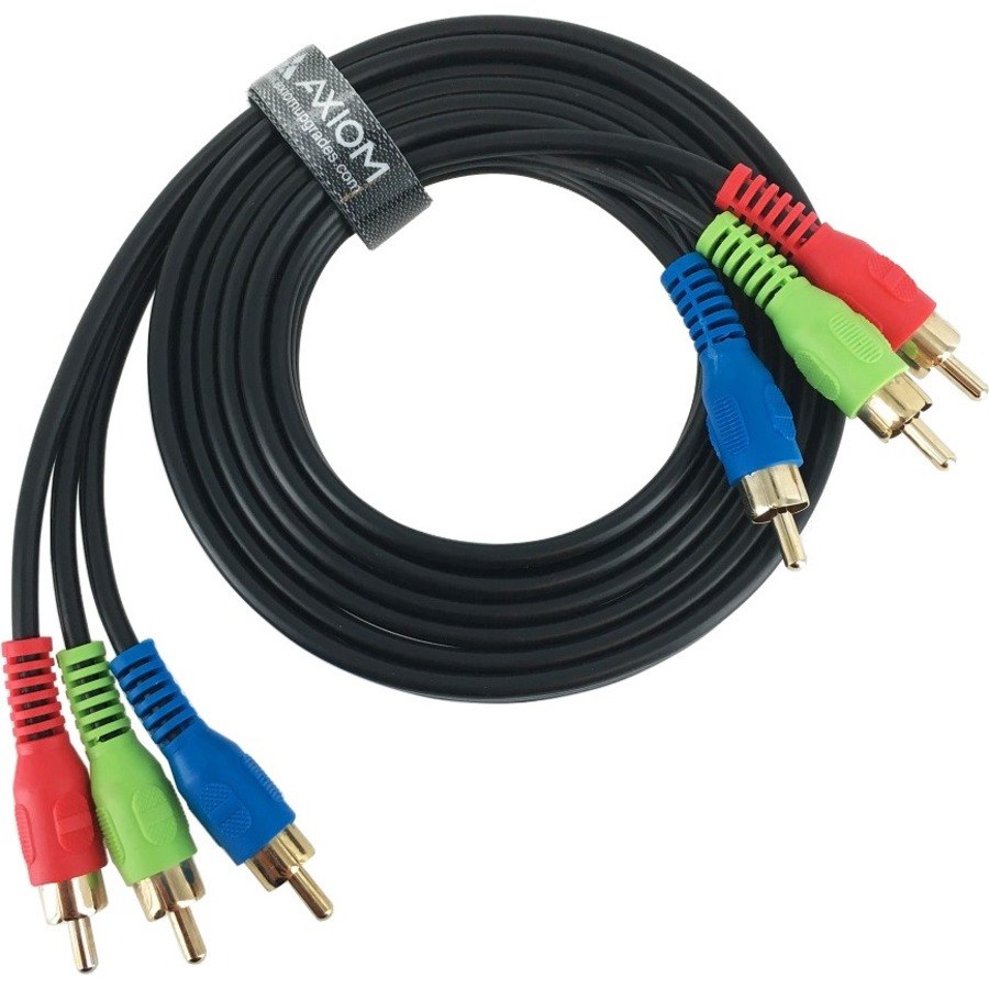 Axiom 3-RCA Component Video Cable 6ft