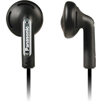 Panasonic RP-HV154E-K Wired Earbud Binaural Stereo Earphone - Black