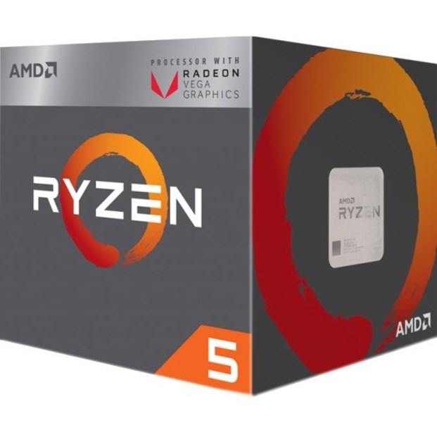 AMD Ryzen 5 2400G Quad-core (4 Core) 3.60 GHz Processor