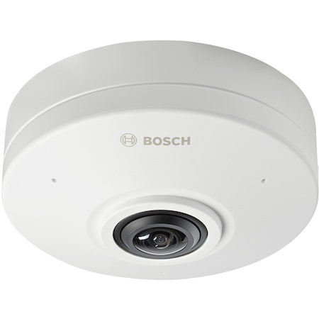 Bosch FlexiDome 6 Megapixel Indoor/Outdoor Full HD Network Camera - Color, Monochrome - Dome - White