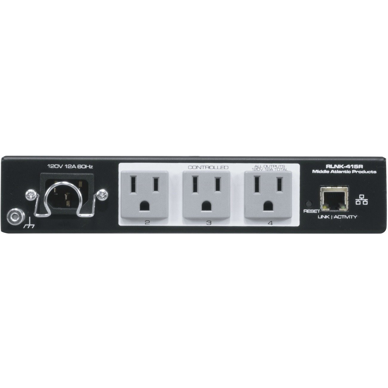 Middle Atlantic Select Series Power Distribution Unit with RackLink - PDU with RackLink - 4 Outlets, 15 Amp