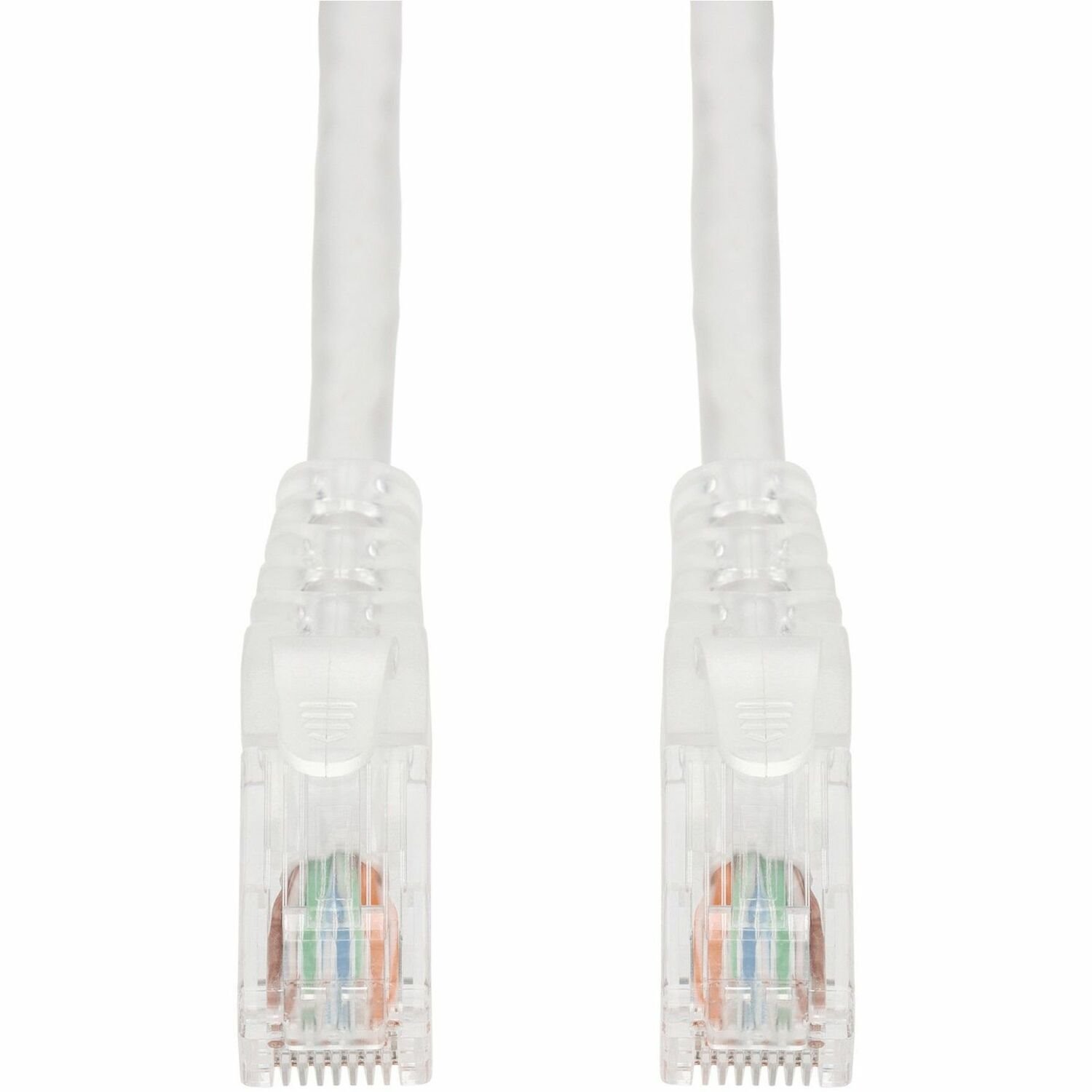 AddOn 10ft White CAT 6 PVC Ethernet Cable Snagless Clear-Claw RJ-45 M/M