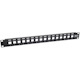 Eaton Tripp Lite Series 16-Port 1U Rack-Mount Unshielded Blank Keystone/Multimedia Patch Panel, RJ45 Ethernet, USB, HDMI, Cat5e/6