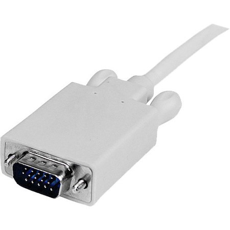 StarTech.com 10 ft Mini DisplayPort™ to VGA Adapter Converter Cable - mDP to VGA 1920x1200 - White