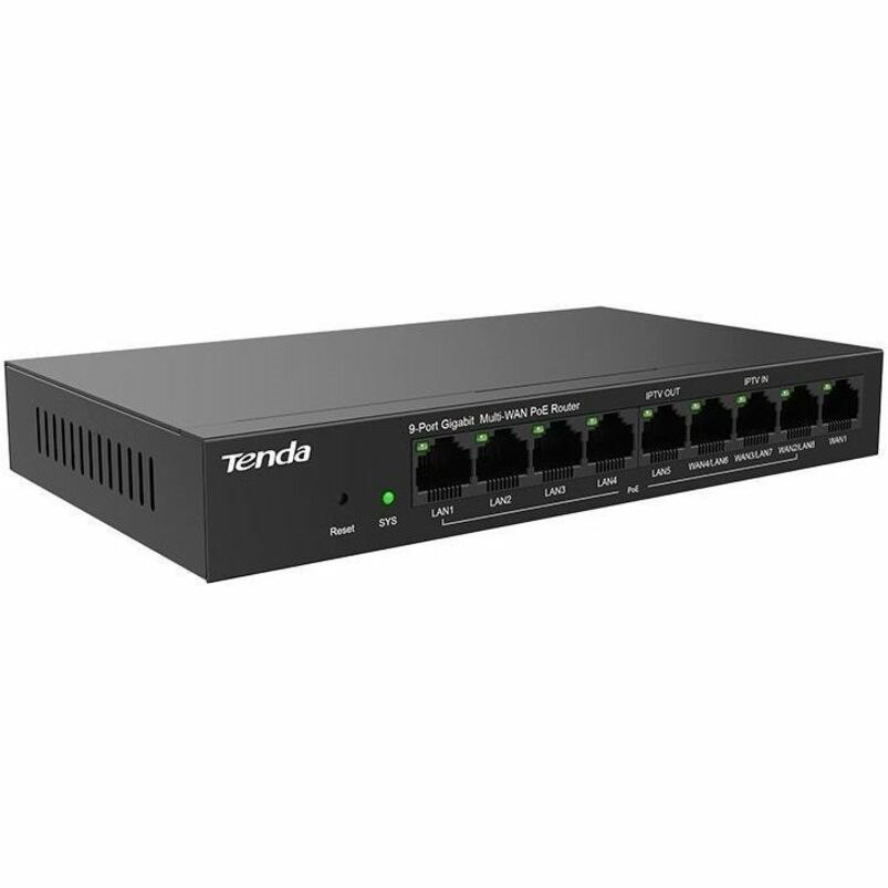 Tenda 9 Port Gigabit Poe Router