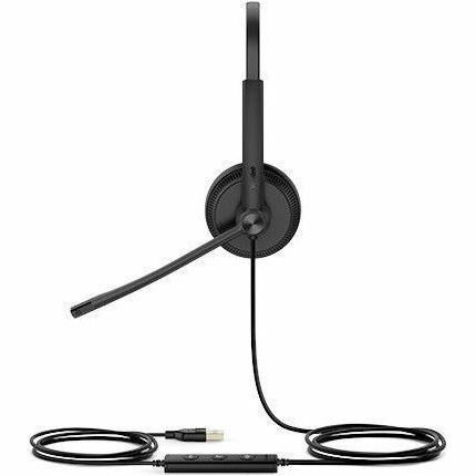 Yealink UH34 Wired On-ear Stereo Headset - Black