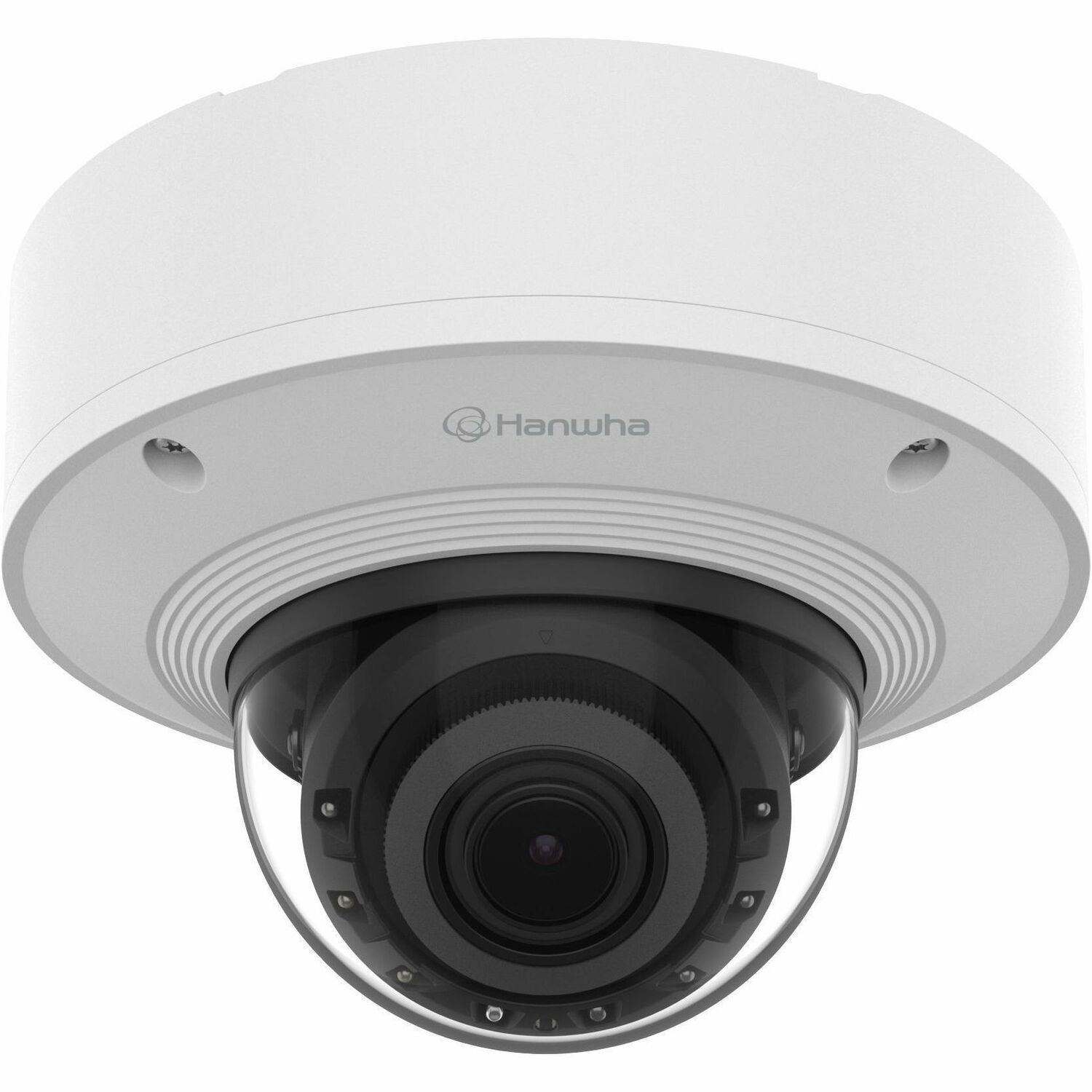 Wisenet XNV-A9085R 8 Megapixel Outdoor 4K Network Camera - Color - Dome - White