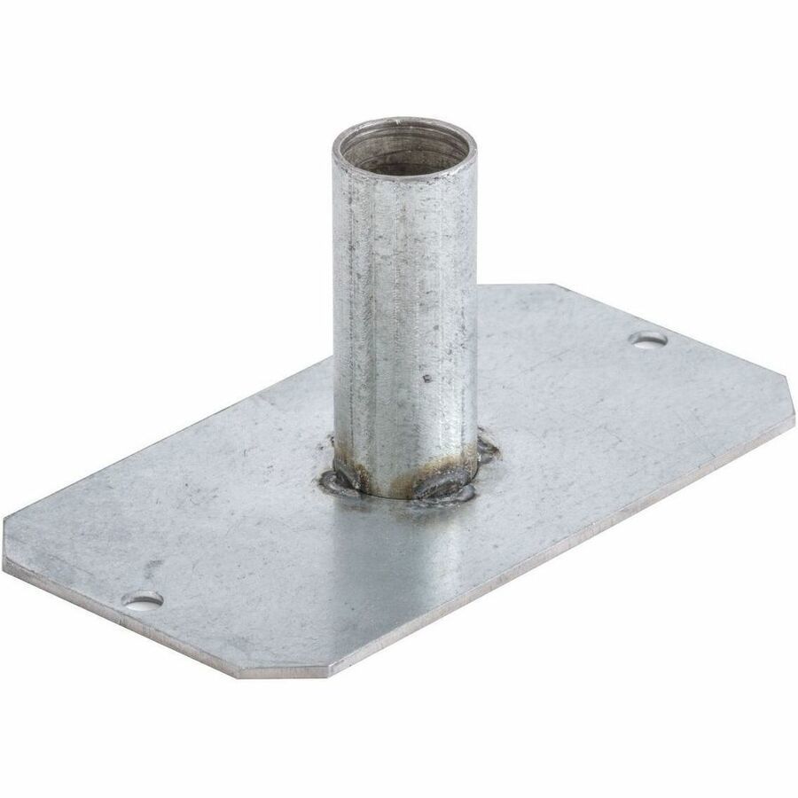 Hubbell Premise Wiring Recessed 10" Series, Bottom Feed Plate, Center, 1/2" EMT