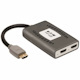 Eaton Tripp Lite Series 2-Port HDMI Splitter - 4K @ 60 Hz, 4:4:4, Multi-Resolution Support, HDR, HDCP 2.2, USB Powered, TAA