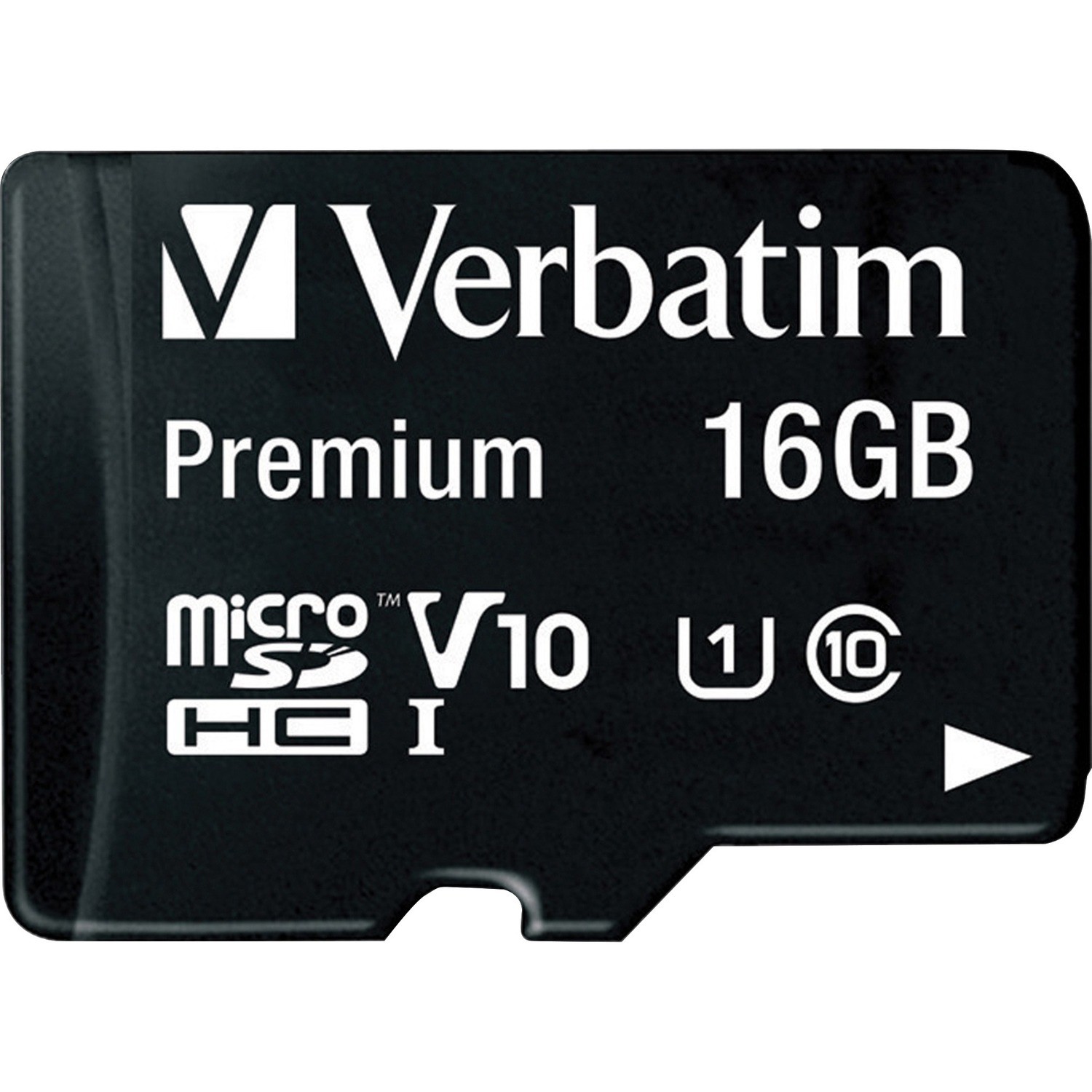 Verbatim Micro SDHC 16GB (Class 10) with Adaptor Up to 45MB/Sec 300X read speed
