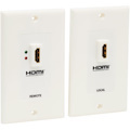 Eaton Tripp Lite Series HDMI over Dual Cat5/Cat6 Extender Wall Plate Kit with Transmitter and Receiver, TAA