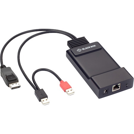 Emerald® Zero U DP KVM-over-IP Transmitter - Single-Head, HD, Embedded DisplayPort Audio, 12-in.