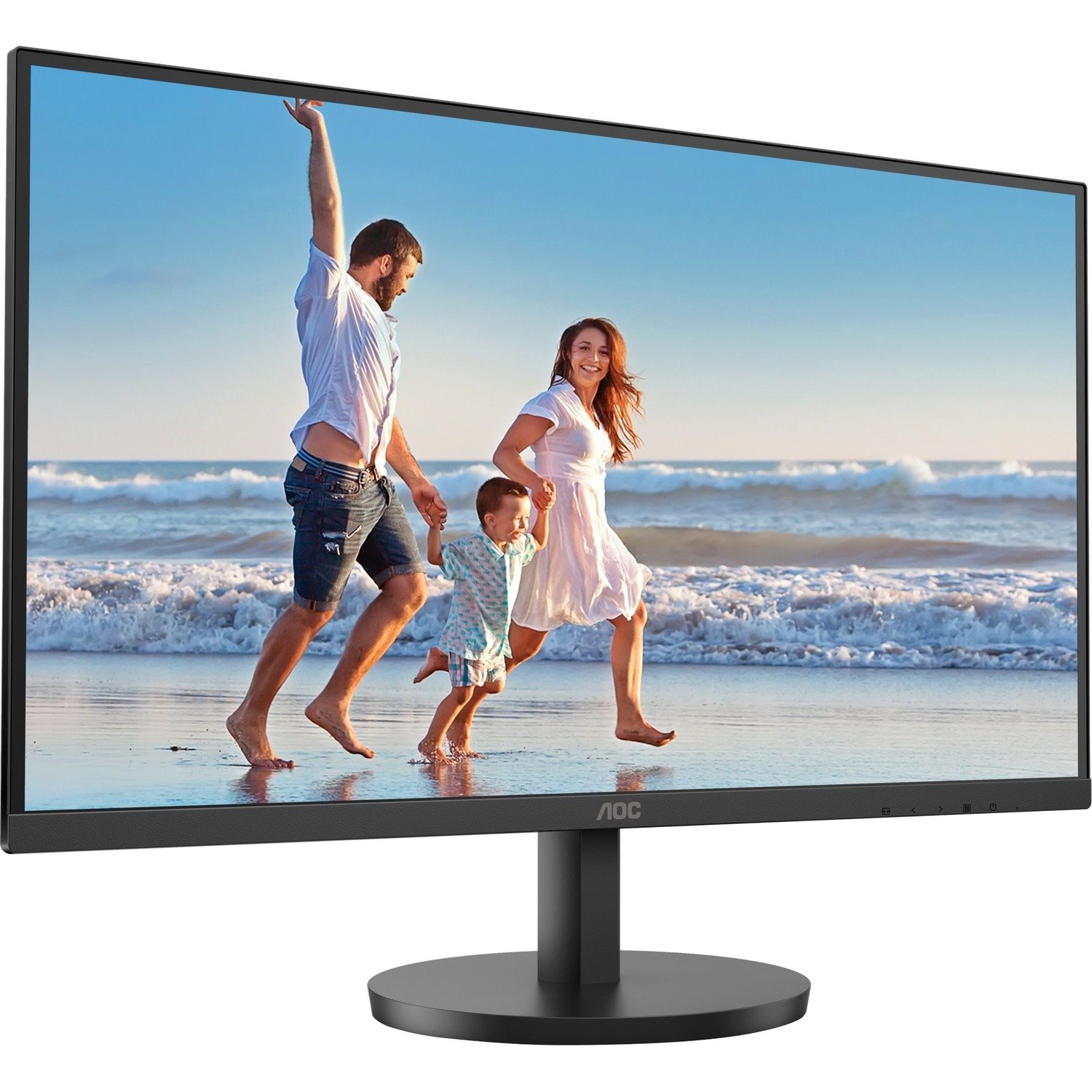 AOC Q27B3MA 27" Class WQHD LCD Monitor - 16:9 - Matte Black