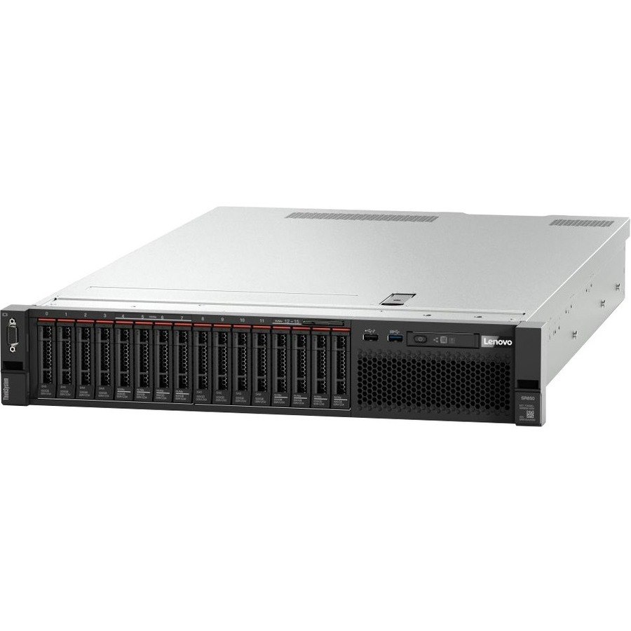 Lenovo ThinkSystem SR850 7X19A05GNA 2U Rack Server - 4 Xeon Gold 6242 2.80 GHz - 128 GB RAM - Serial ATA/600 Controller