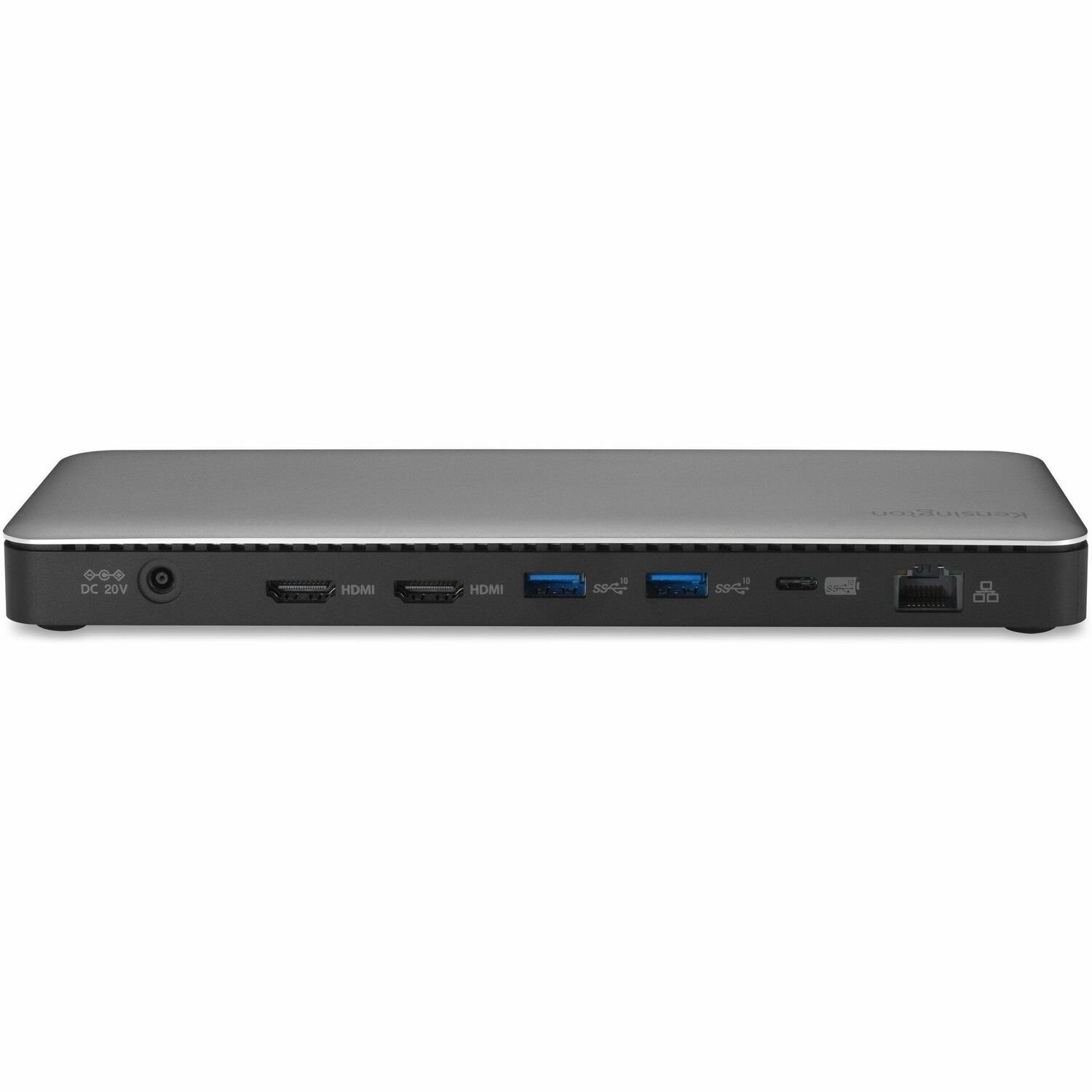 Kensington SD5760T Thunderbolt 4 Docking Station for Notebook/Tablet PC/Monitor - Memory Card Reader - SD - Black, Space Gray