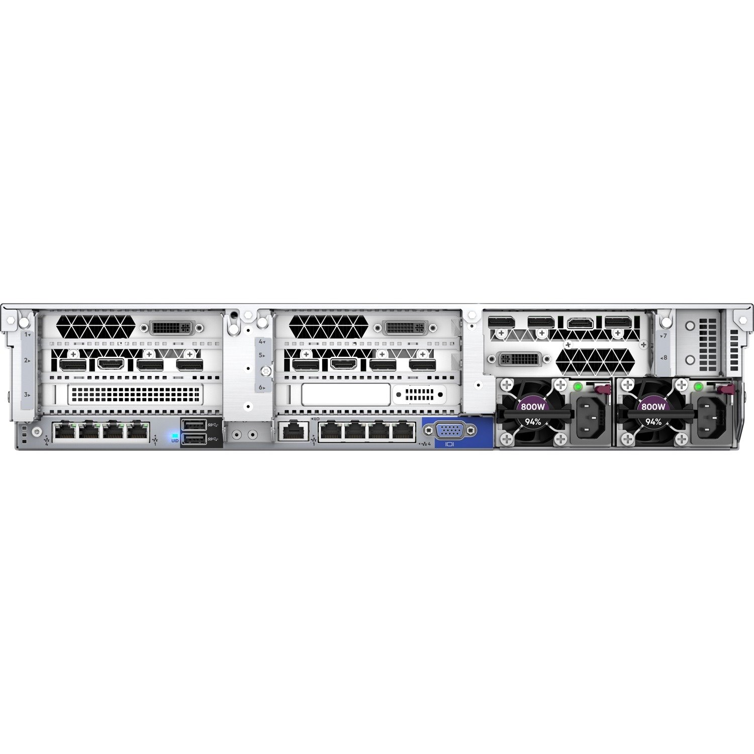 HPE ProLiant DL380 G10 2U Rack Server - 1 Xeon Silver 4208 2.10 GHz - 32 GB RAM - Serial ATA, 12Gb/s SAS Controller