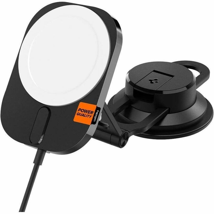 Spigen OneTap Pro Inductielader - Zwart