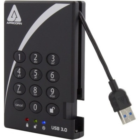 Apricorn Aegis Padlock 16 TB Solid State Drive - External