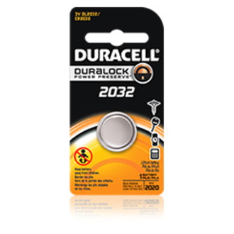 Duracell Battery - Lithium Manganese Dioxide (Li-MnO2) - 2