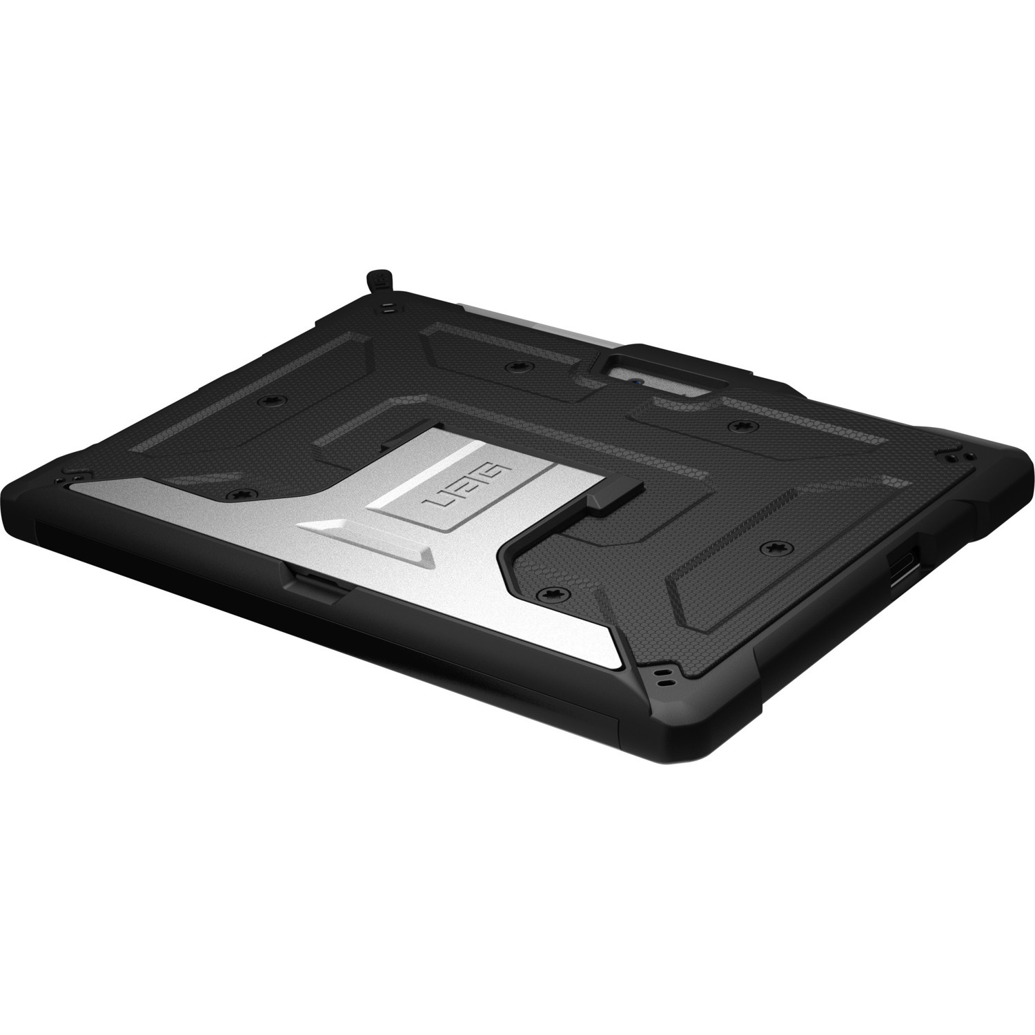 Urban Armor Gear Metropolis Rugged Keyboard/Cover Case Microsoft Surface Go, Surface Go 2, Surface Go 3, Surface Go 4 Tablet - Black