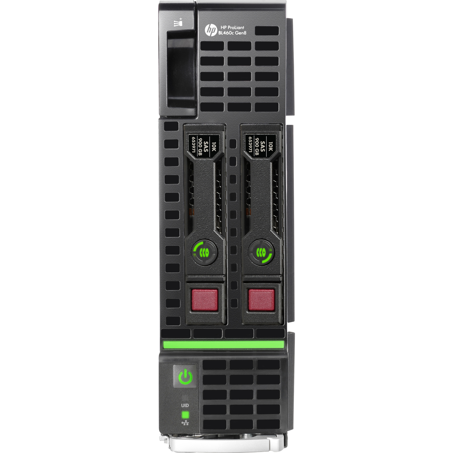 HPE ProLiant BL460c G8 Blade Server - 1 Xeon E5-2609 2.40 GHz - 16 GB RAM - Serial Attached SCSI (SAS) Controller
