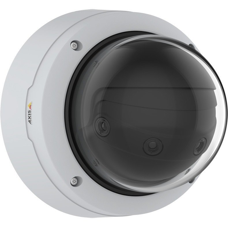 AXIS Q3819-PVE 14 Megapixel Outdoor Network Camera - Colour - Dome - White - TAA Compliant