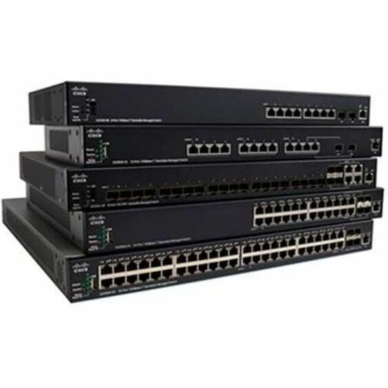 Cisco SX350X-24 24-Port 10GBase-T Stackable Managed Switch