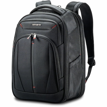 Samsonite Carrying Case (Backpack) for 12.9" to 15.6" Notebook, File, Book, Table - Black