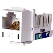 Hubbell Xcelerator HXJ6W Cat.6 Keystone Jack