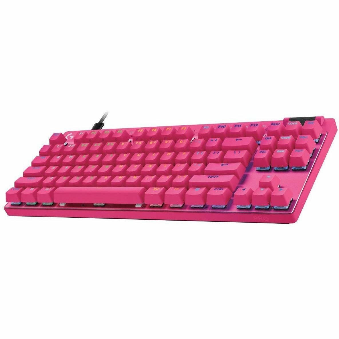 Logitech G PRO X TKL RAPID Tenkeyless Wired Gaming Keyboard with Analog Switches