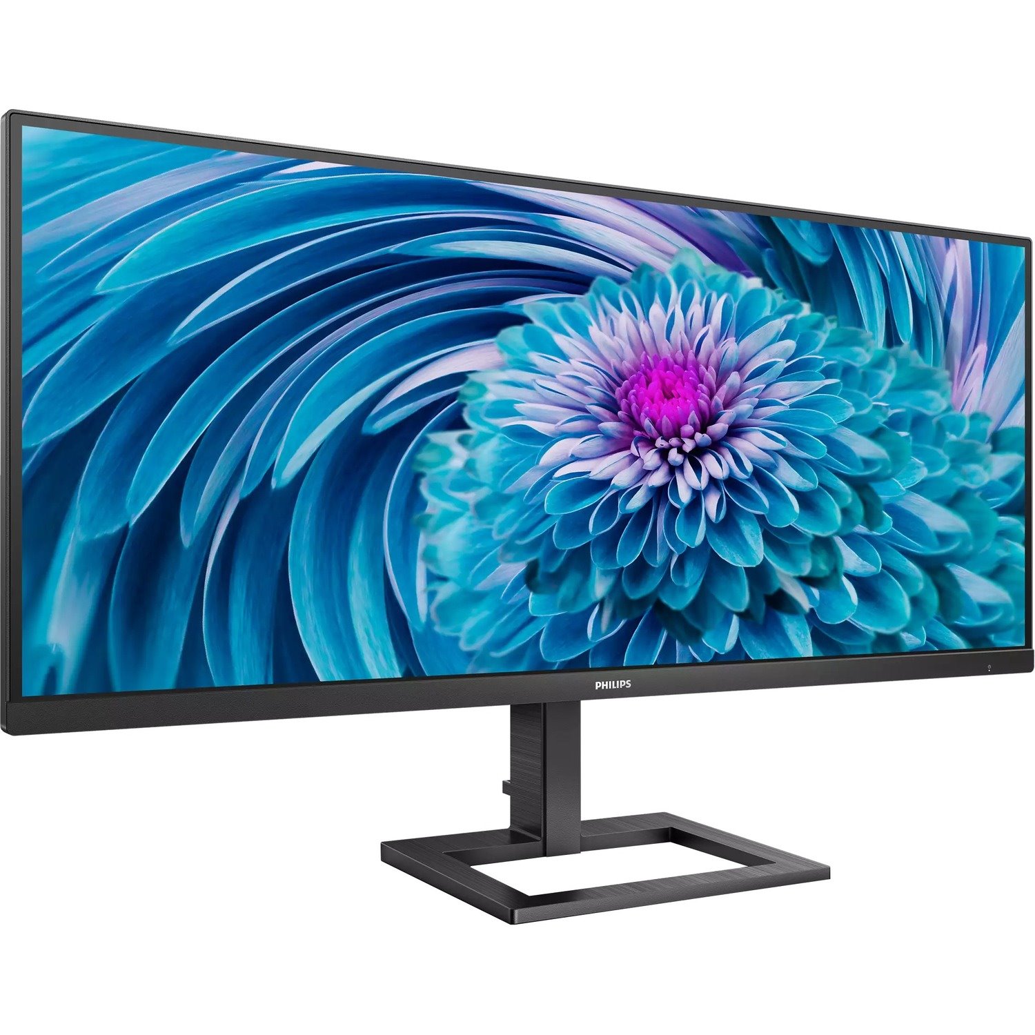 Philips 345E2LE 34" Class UW-QHD LCD Monitor - 21:9 - Textured Black