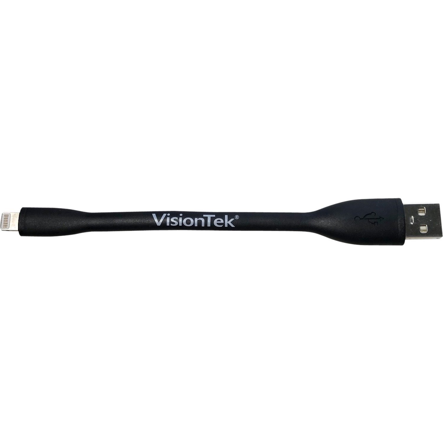 VisionTek Lightning to USB Flex Cable-Black -901096