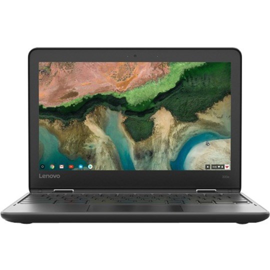 Lenovo 300e Chromebook 2nd Gen 81MB007YUS 11.6" Touchscreen Chromebook - HD - Intel Celeron N4020 - 4 GB - 32 GB Flash Memory - English Keyboard - Black