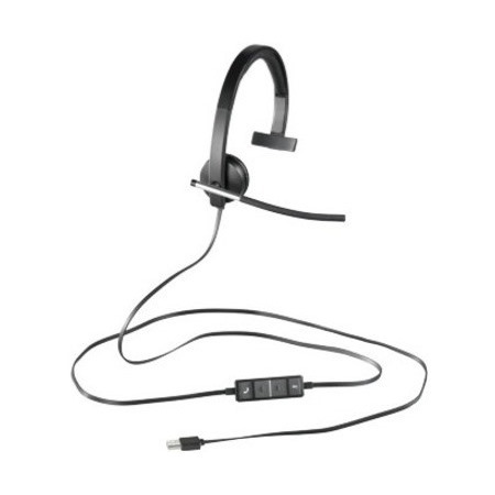 Logitech H650e Wired Over-the-head Mono Headset