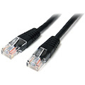 StarTech.com 15m Cat5e Patch Cable with Molded RJ45 Connectors - Black - Cat5e Ethernet Patch Cable - 15 m UTP Cat 5e Patch Cord