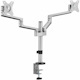Rocstor Mounting Arm for LED Display, Monitor - Aluminum Silver - Landscape/Portrait
