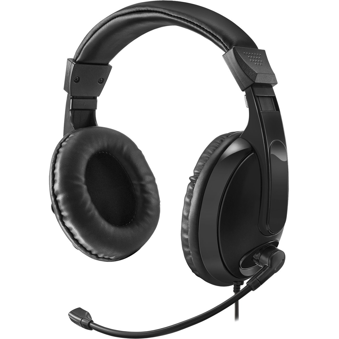 Adesso Xtream H5 - 3.5mm Stereo Headset with Microphone - Noise Cancelling - Wired- Lightweight