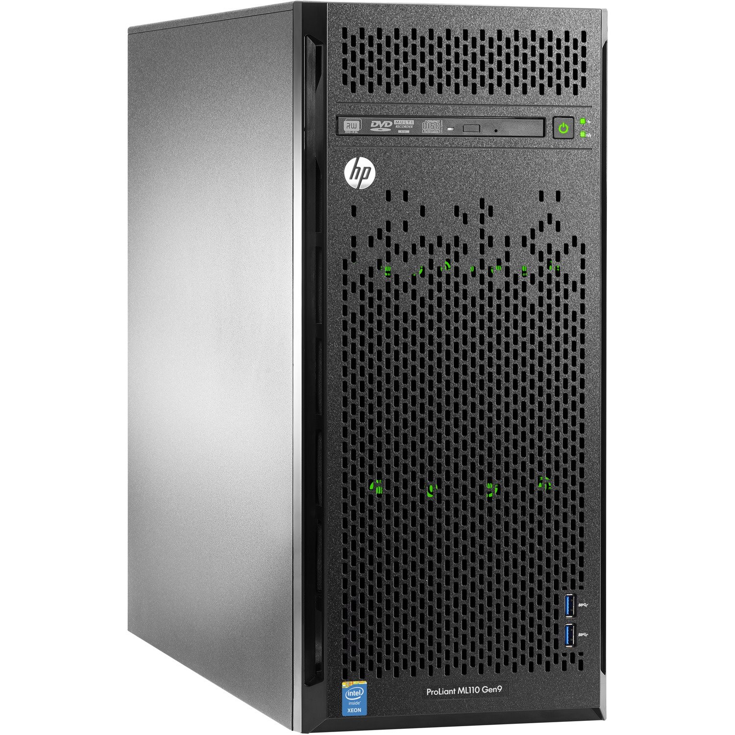 HPE ProLiant ML110 G9 4.5U Tower Server - 1 Xeon E5-2603 v3 1.60 GHz - 8 GB RAM - Serial ATA/600 Controller