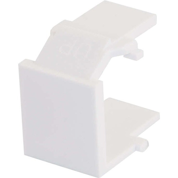 C2G Snap-In Blank Keystone Insert Module - White
