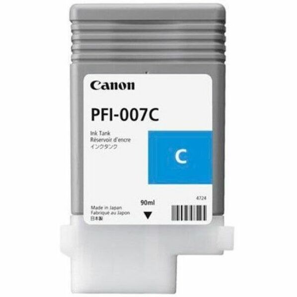 Canon PFI-007C Original Inkjet Ink Cartridge - Dye Cyan Pack