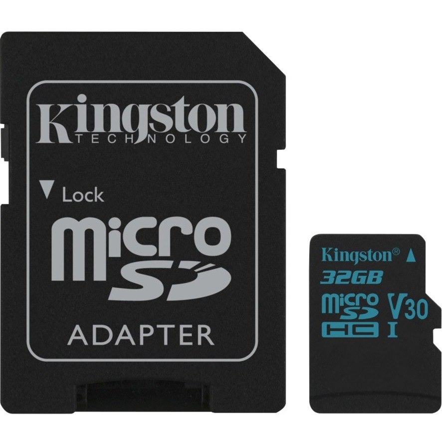 Kingston Canvas Go! 32 GB Class 10/UHS-I (U3) microSDHC