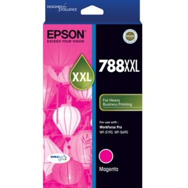 Epson DURABrite 788XXL Original High Yield Inkjet Ink Cartridge - Magenta Pack