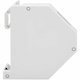 Eaton Tripp Lite Series DIN-Rail Mounting Enclosure Module for Snap-In Keystone Jacks and Couplers, Left Cover, TAA