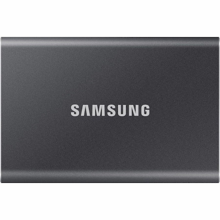 Samsung T7 4 TB Portable Solid State Drive - External - PCI Express NVMe - Titan Gray
