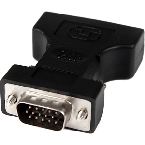 StarTech.com DVI to VGA Cable Adapter - Black - F/M