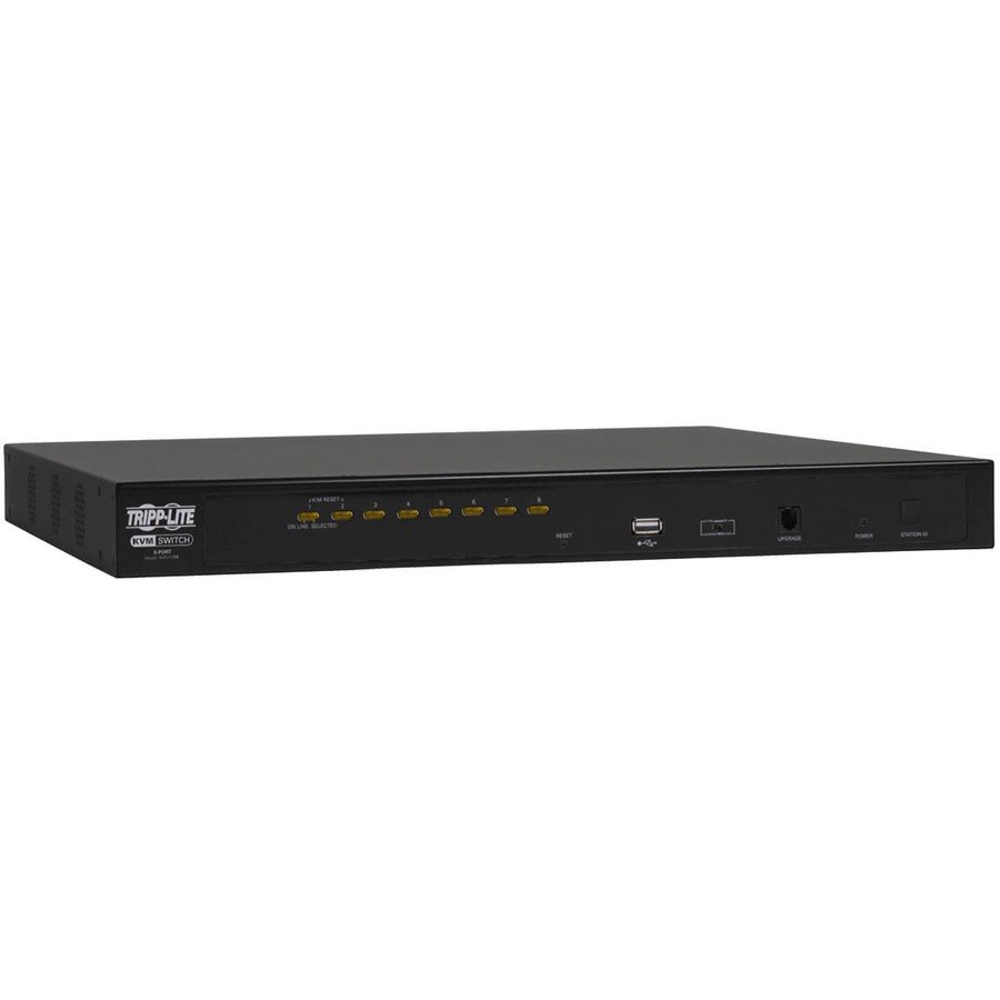 Tripp Lite by Eaton NetDirector 8-Port 1U Rack-Mount KVM Switch, TAA