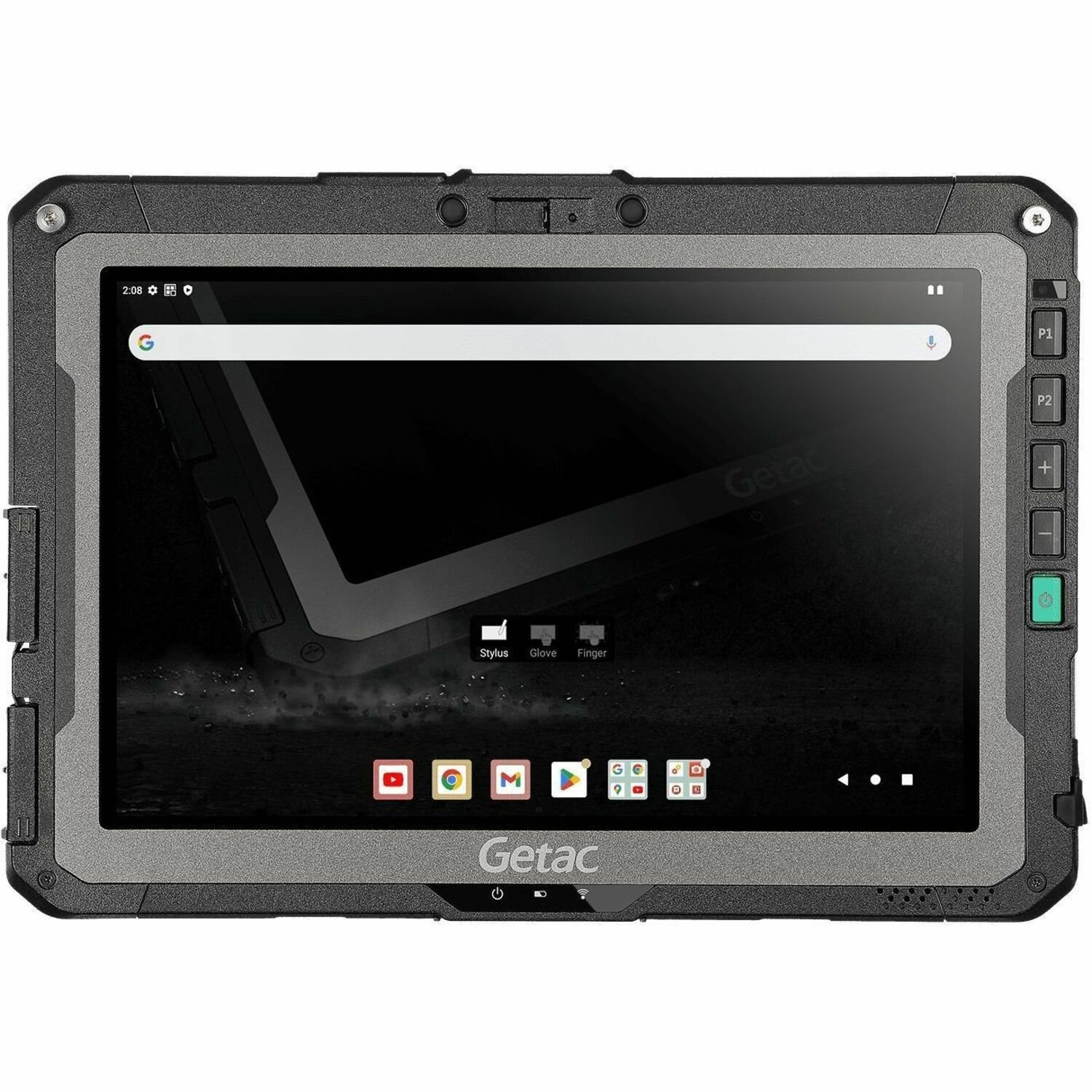 Getac ZX10 Rugged Tablet - 25.7 cm (10.1") WUXGA - Qualcomm Snapdragon 660 - 6 GB - 128 GB Storage - Android 12 - Black