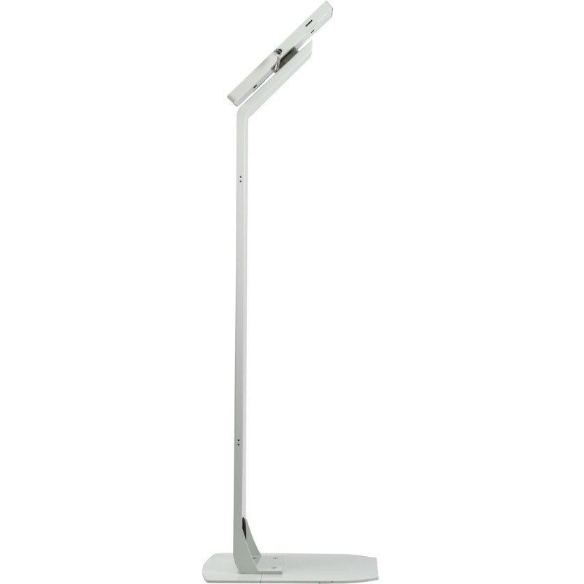 CTA Digital Premium Large Locking Floor Stand Kiosk (White)