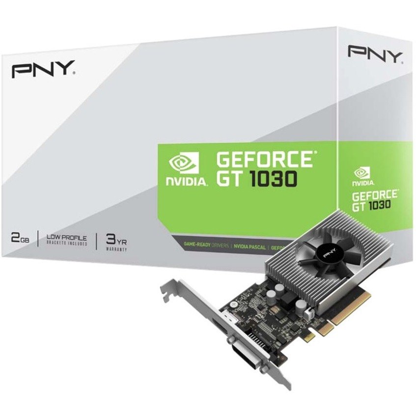PNY NVIDIA GeForce GT 1030 Graphic Card - 2 GB GDDR4